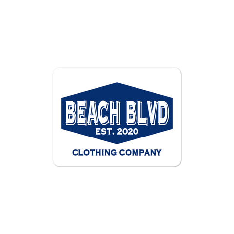 BEACH BLVD Hex Logo  sticker