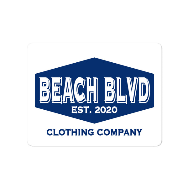 BEACH BLVD Hex Logo  sticker