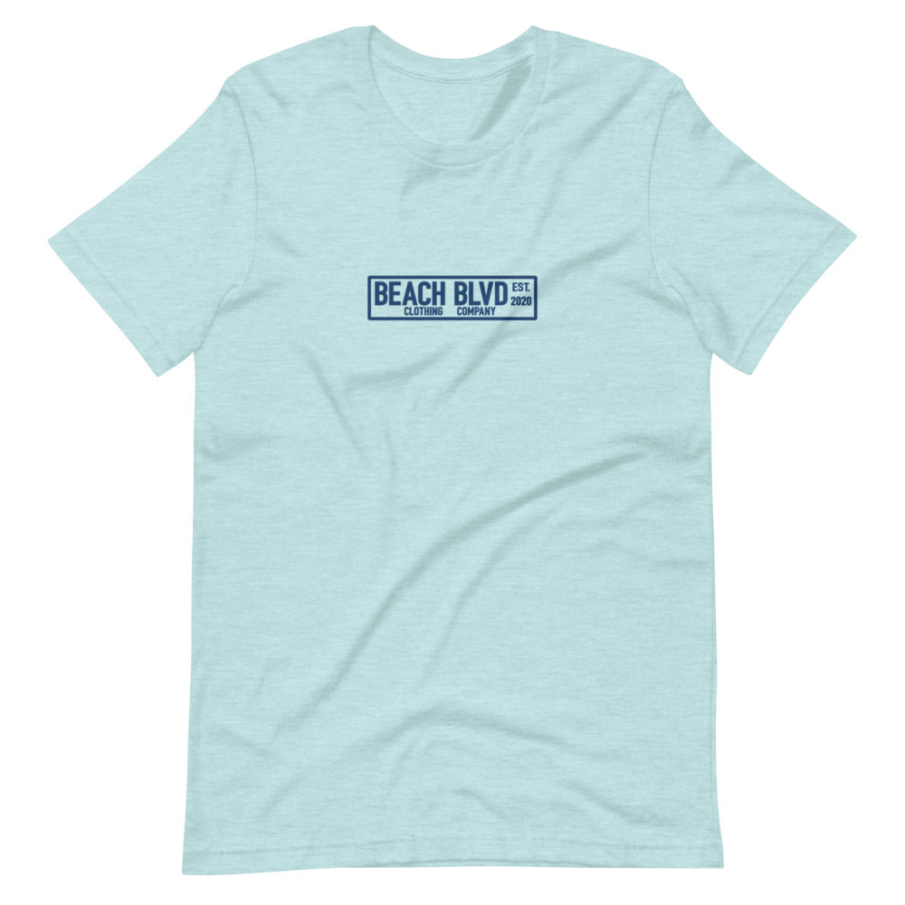 BEACH BLVD Signature Logo Tee Ice