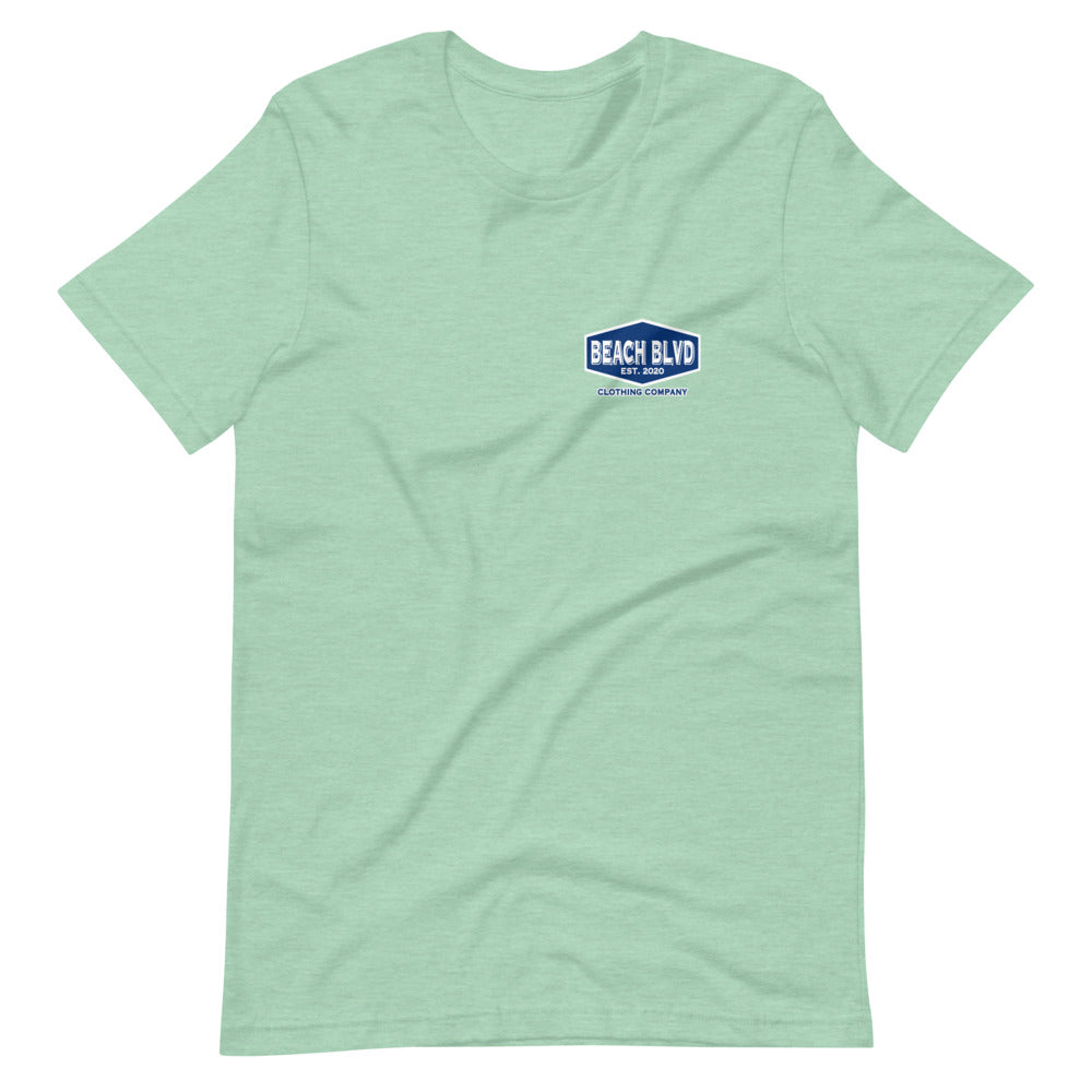 BEACH BLVD Hex Logo Tee Mint