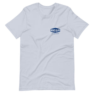 BEACH BLVD Hex Logo Tee Light Blue