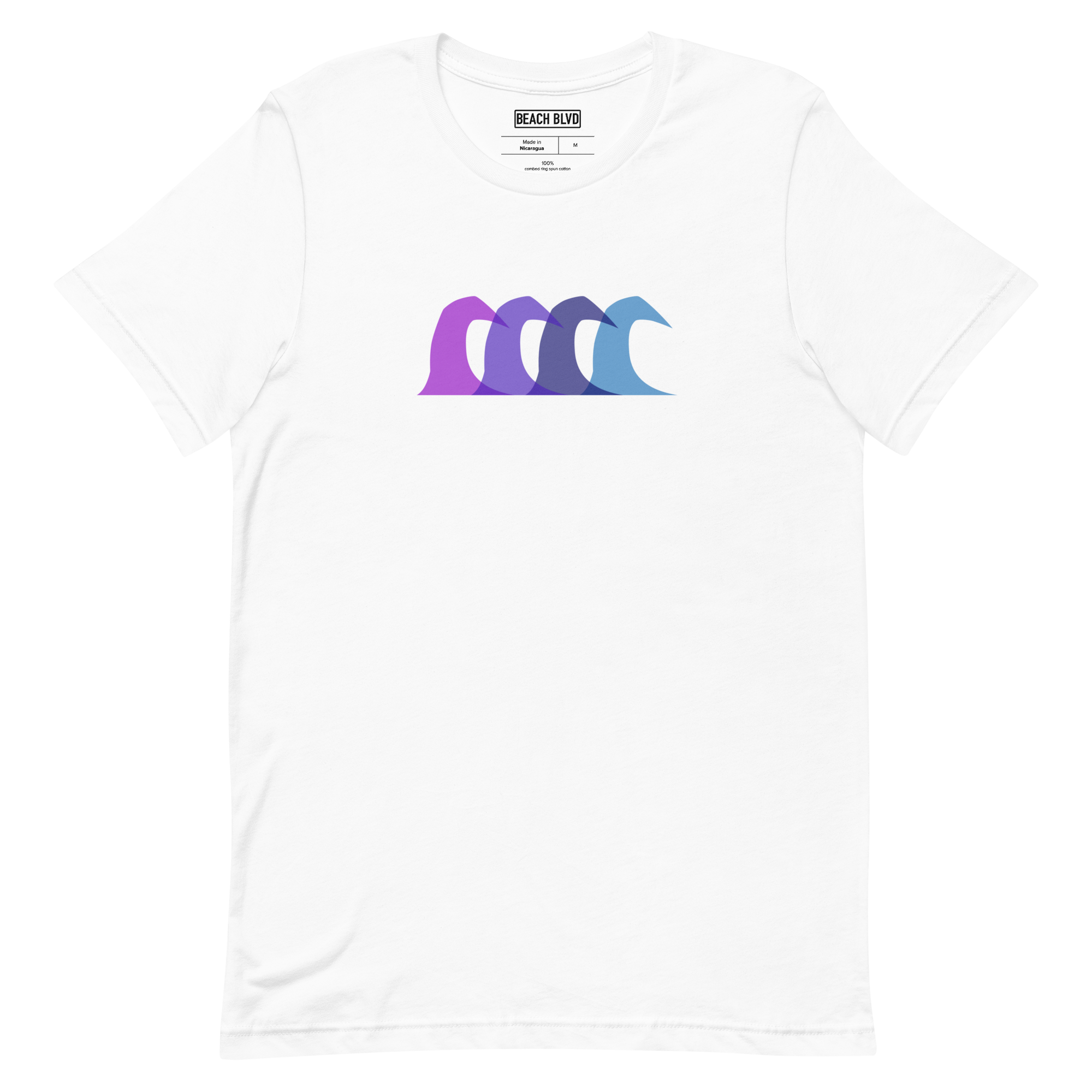 Horizontal Vertical Waves Tee