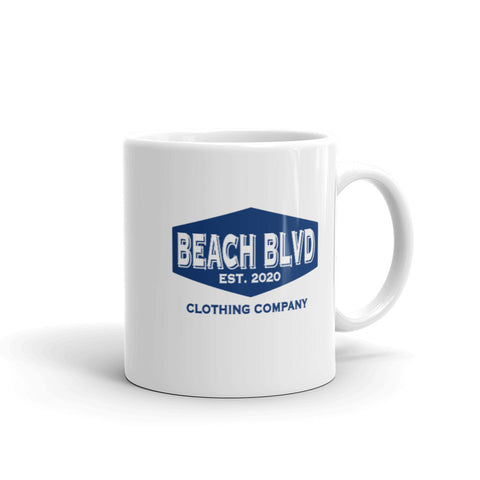 BEACH BLVD Hex Logo Mug