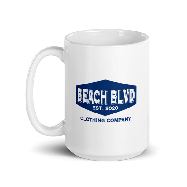 BEACH BLVD Hex Logo Mug