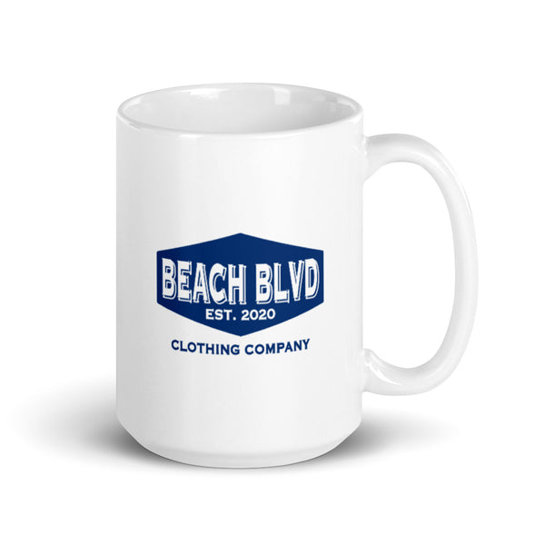 BEACH BLVD Hex Logo Mug